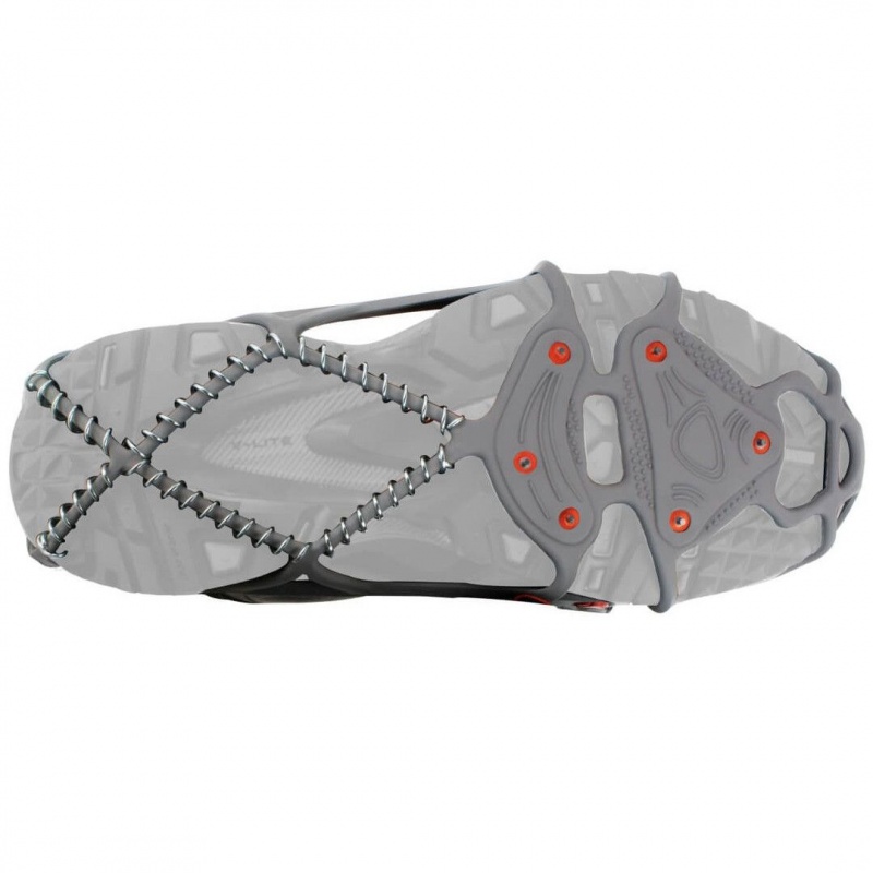 Yaktrax Run Grey Ice Grips for Shoes